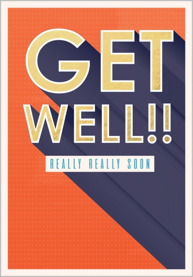 Abacus Get Well Card - 12301