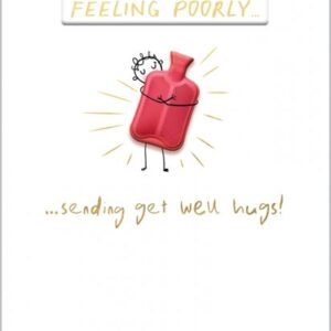 Abacus Feeling Poorly Card - 12915