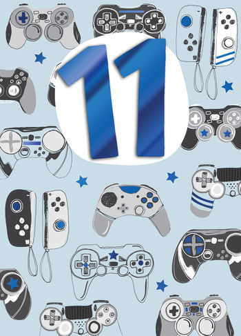 11th Birthday Card - HMT052