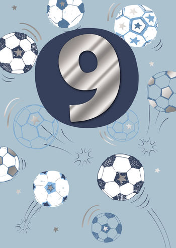 9th Birthday Card - HMT060