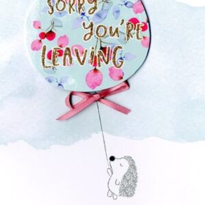 Sorry You're Leaving Card - JT197