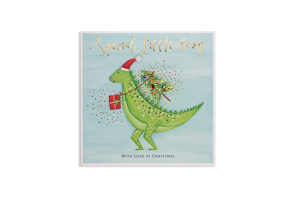 Janie Wilson Special Little Boy Christmas Card - LAX16