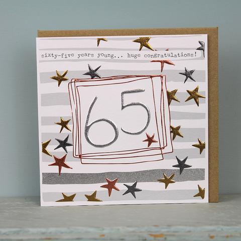 Molly Mae 65th Birthday Card LF101