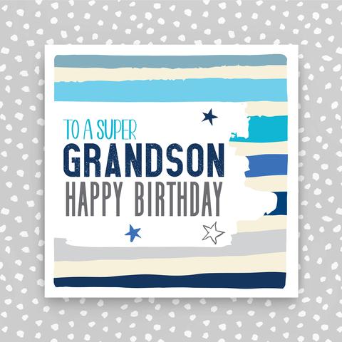 Molly Mae Grandson Birthday Card PBS21