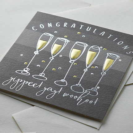 Wendy Jones-Blackett Congratulations Card Q1080 - Image 2