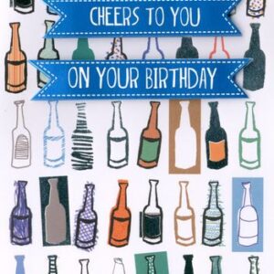 Beers Birthday Card - YT337