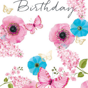 Floral Birthday Card - YT551