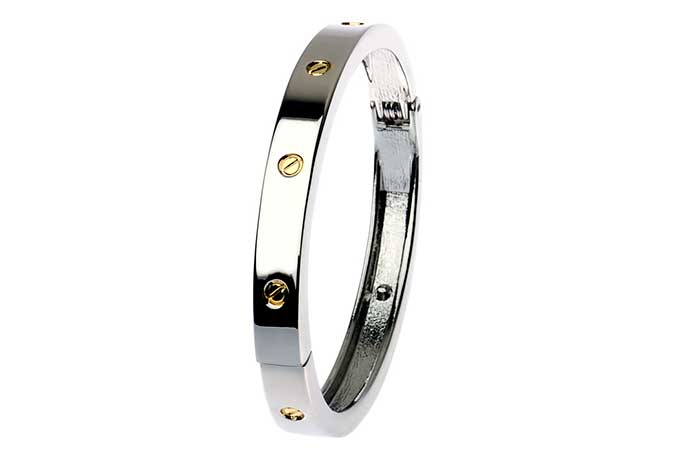 Love (Designer Inspired) Bracelet - Silver - Image 4