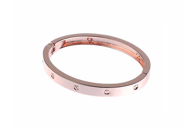 Love (Designer Inspired) Bracelet - Silver - Image 3
