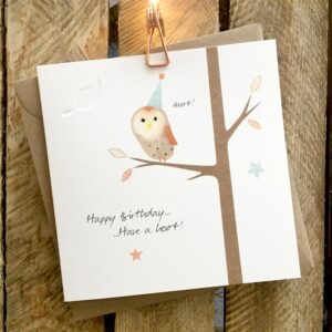 Ginger Betty Birthday Card - OWL011