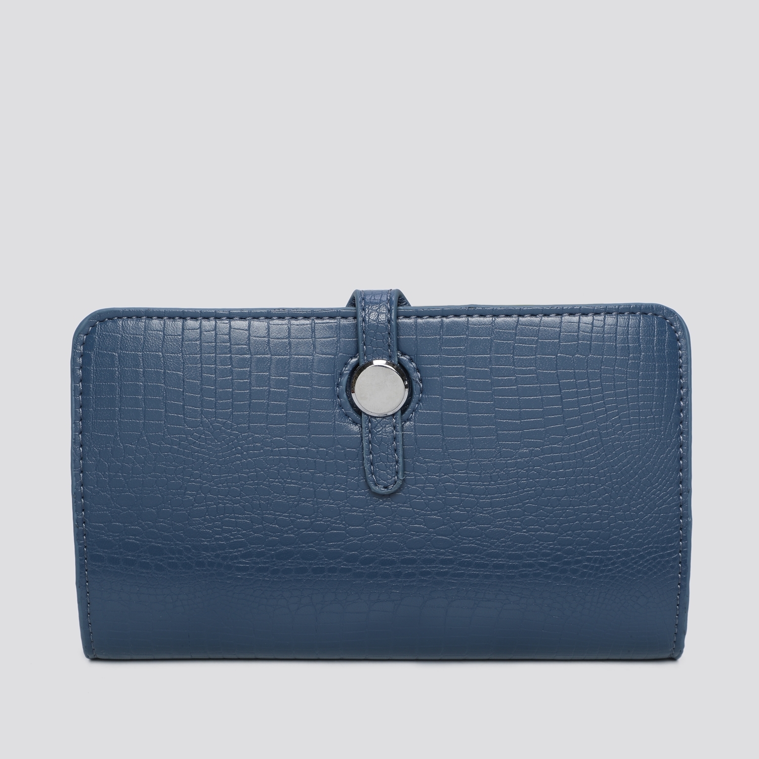 Dogon (Designer Inspired) Crocodile Print Wallet 7142 - Black - Image 7