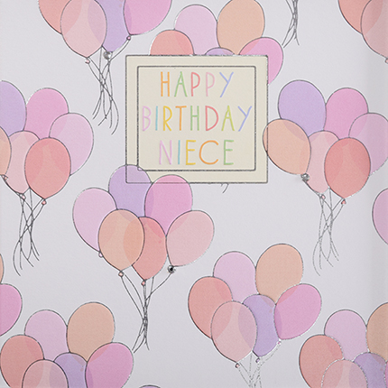 Wendy Jones-Blackett Niece Birthday Card GE39