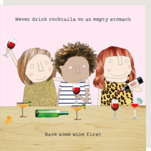 Rosie Made A Thing Wine First Card - GF386