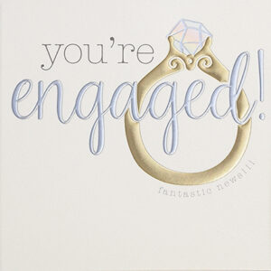 Wendy Jones-Blackett Engagement Card - Q1287