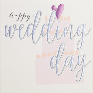 Wendy Jones-Blackett Wedding Card - Q1288