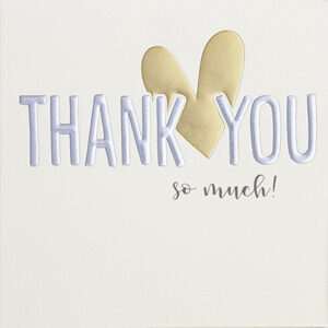 Wendy Jones-Blackett Thank You Card - Q1307