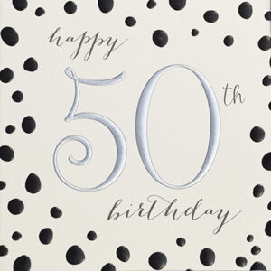 Wendy Jones-Blackett 50th Birthday Card - Q1321