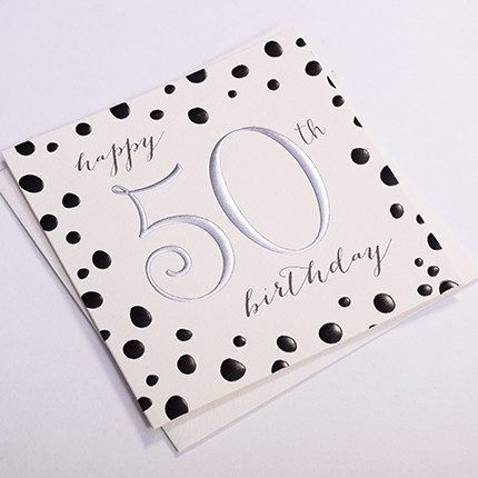 Wendy Jones-Blackett 50th Birthday Card - Q1321 - Image 2