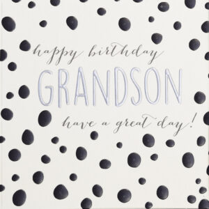 Wendy Jones-Blackett Grandson Birthday Card - Q1349