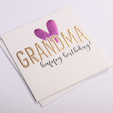 Wendy Jones-Blackett Grandma Birthday Card Q1358 - Image 2