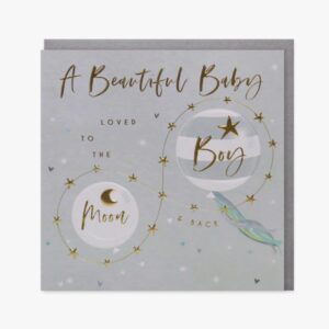 Belly Button Designs Baby Boy Card - ELE335