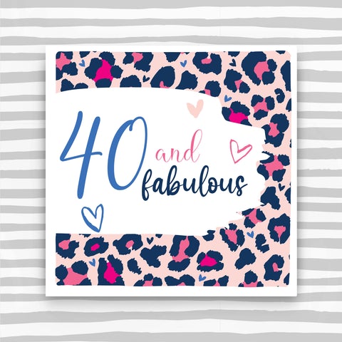 Molly Mae 40th Birthday Card - PBS62