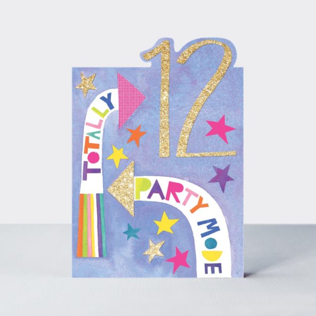 Rachel Ellen Designs Age 12 Card - POW17