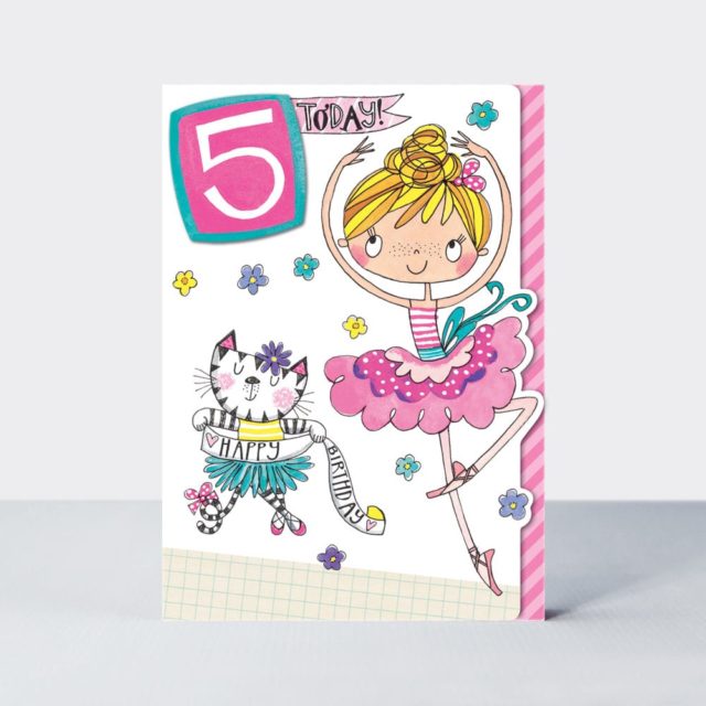 Rachel Ellen Designs Age 5 Card - WW9