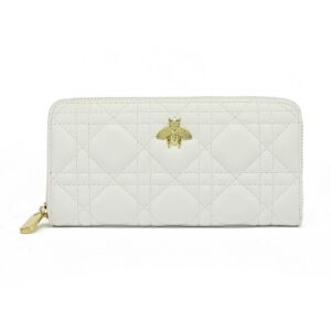 Bumblebee (Designer Inspired) Quilted Wallet 80 - White