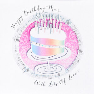 Wendy Jones-Blackett Mum Birthday Card - PDB253