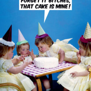 Dean Morris That Cake is Mine Birthday Card - DMU131