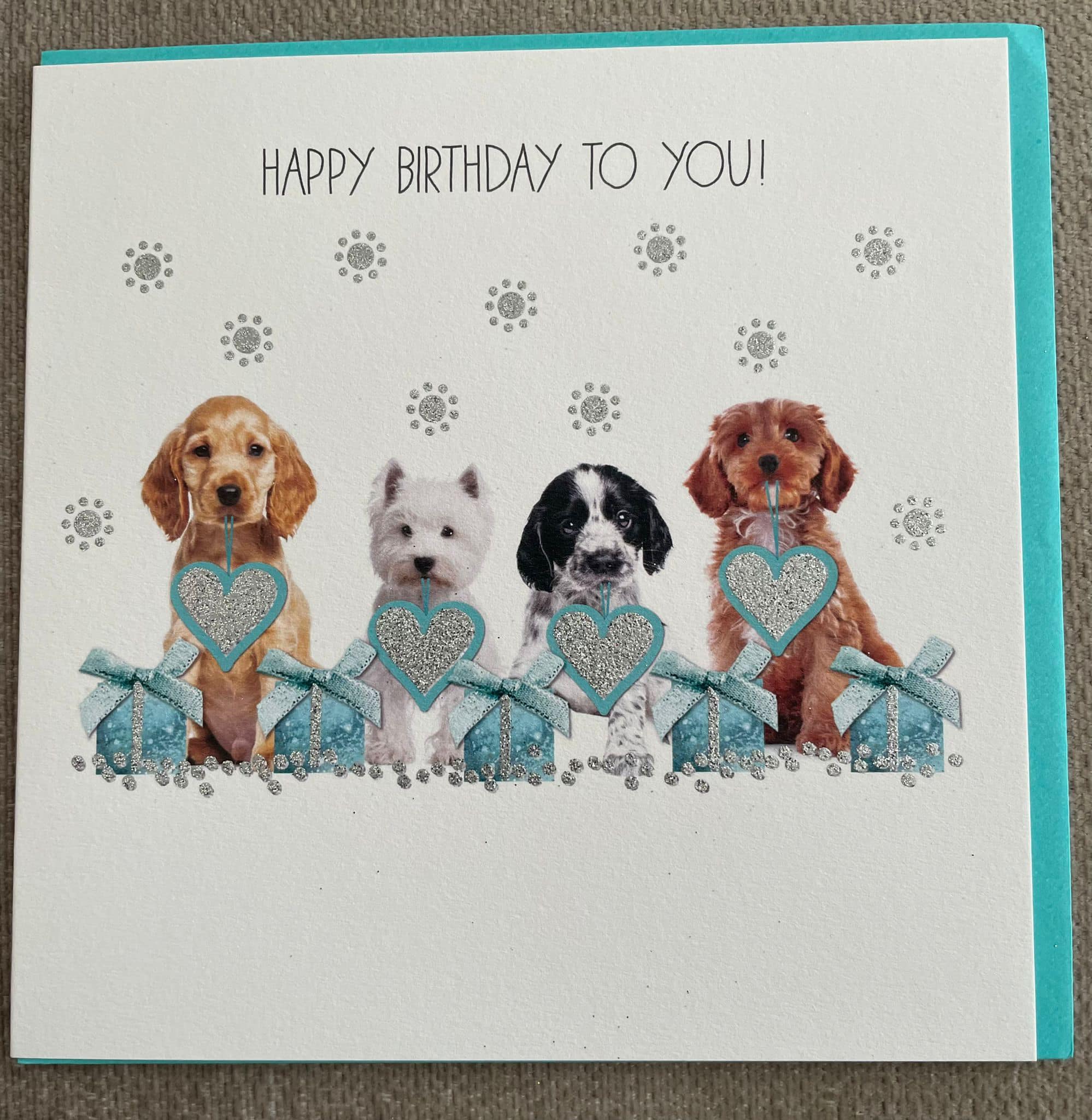 From Jude Puppies Birthday Card - L2191