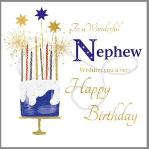 Rush Design Nephew Birthday Card - NS38