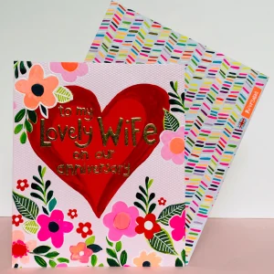 Paper Salad Wife Anniversary Card HD20105