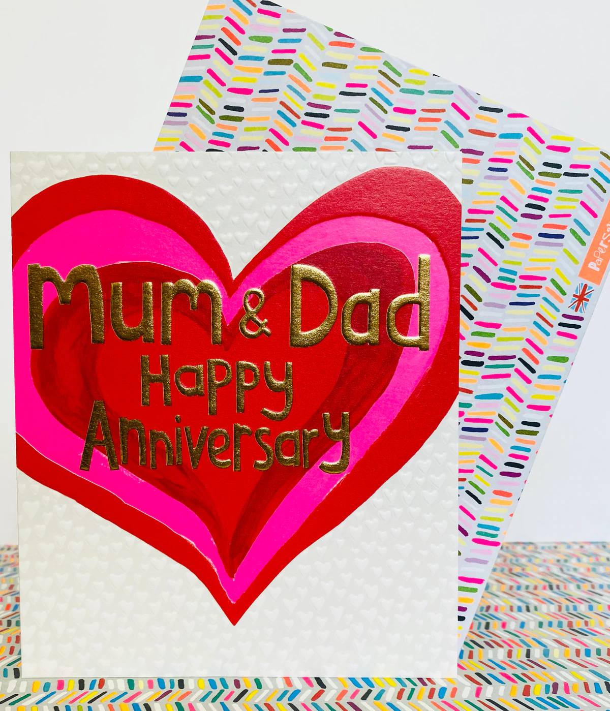 Paper Salad Mum & Dad Anniversary Card HD20106