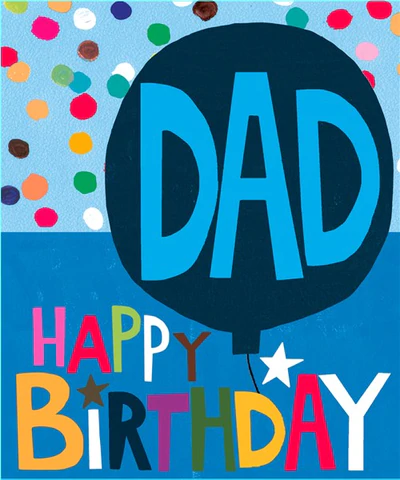 Paper Salad Dad Birthday Card - HD2039
