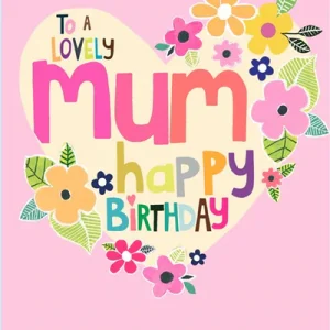Paper Salad Mum Birthday Card - HD2054