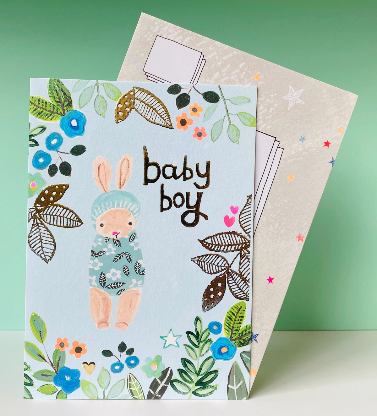 Paper Salad Baby Boy Card - VT2208