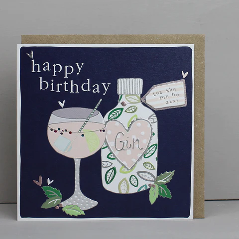 Molly Mae Gin Birthday Card - CB97