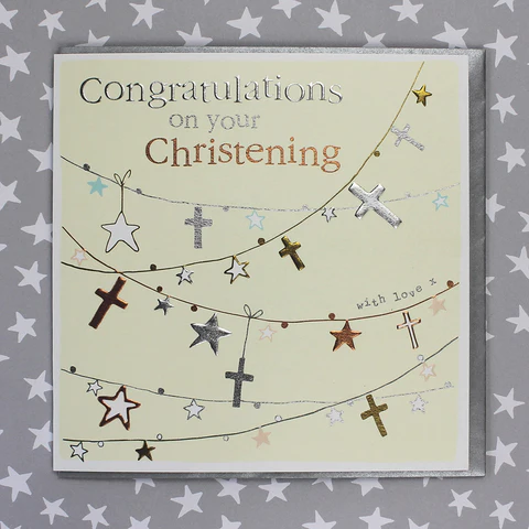 Molly Mae Christening Card - FB120