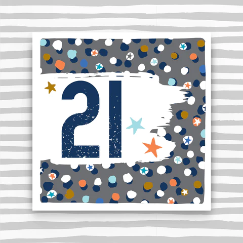 Molly Mae 21st Birthday Card - PBS70