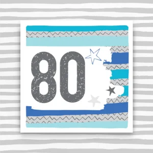 Molly Mae 80th Birthday Card - PBS77