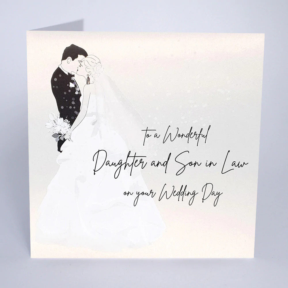 Five Dollar Shake Daughter & Son In Law Wedding Card - WKL8