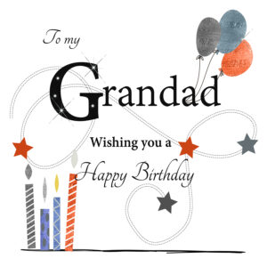 Rush Design Grandad Birthday Card - ES216