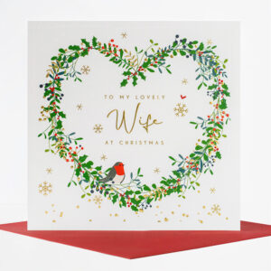Belly Button Designs Wife Christmas Card - LXX54
