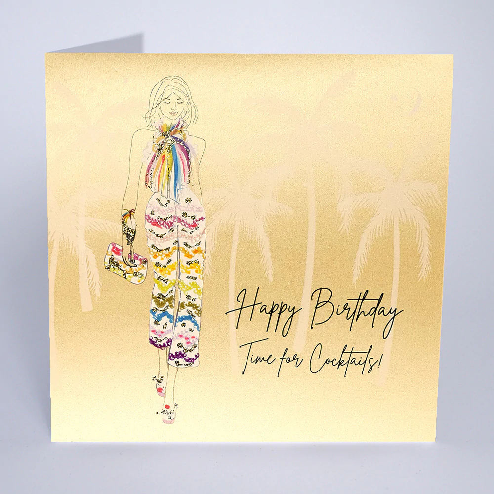 Five Dollar Shake Cocktails Birthday Card - NV3