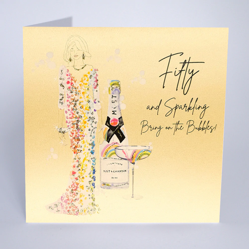 Five Dollar Shake 50th Birthday Card - NV39