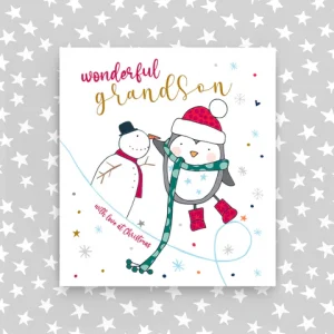 Molly Mae Grandson Christmas Card - CA07