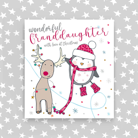 Molly Mae Granddaughter Christmas Card - CA08