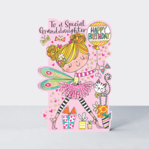 Rachel Ellen Designs Granddaughter Birthday Card - DAR31